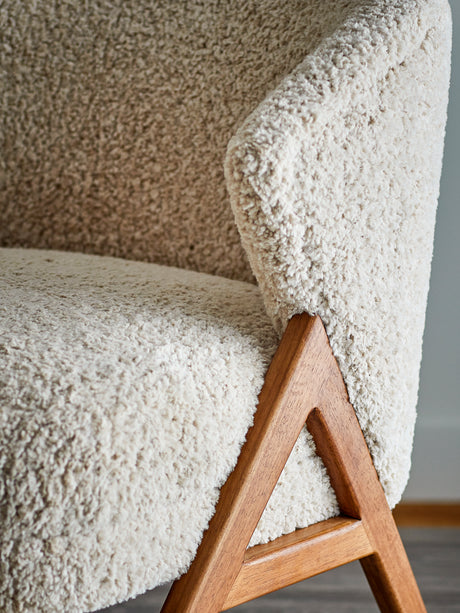 Camino Lounge Chair, Nature, FSC100%, Rubberwood®