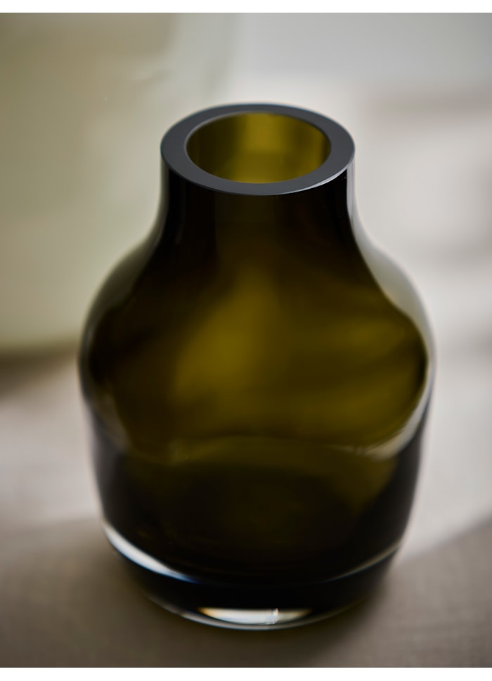 Paloma vas 20 cm, smoke green